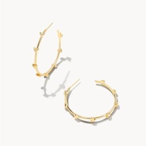 Kendra Scott - Haven Heart Hoop Earrings in Good